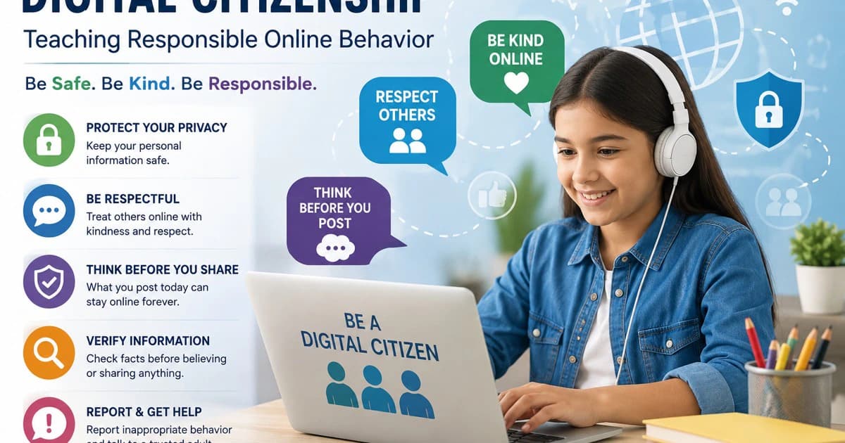 Digital Citizenship: Teaching Responsible Online Behavior