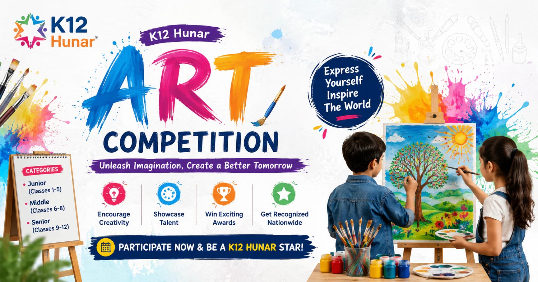 K12 Hunar Art Competition