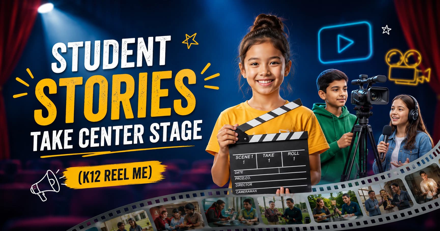 Student Stories Take Center Stage (K12 Reel Me)